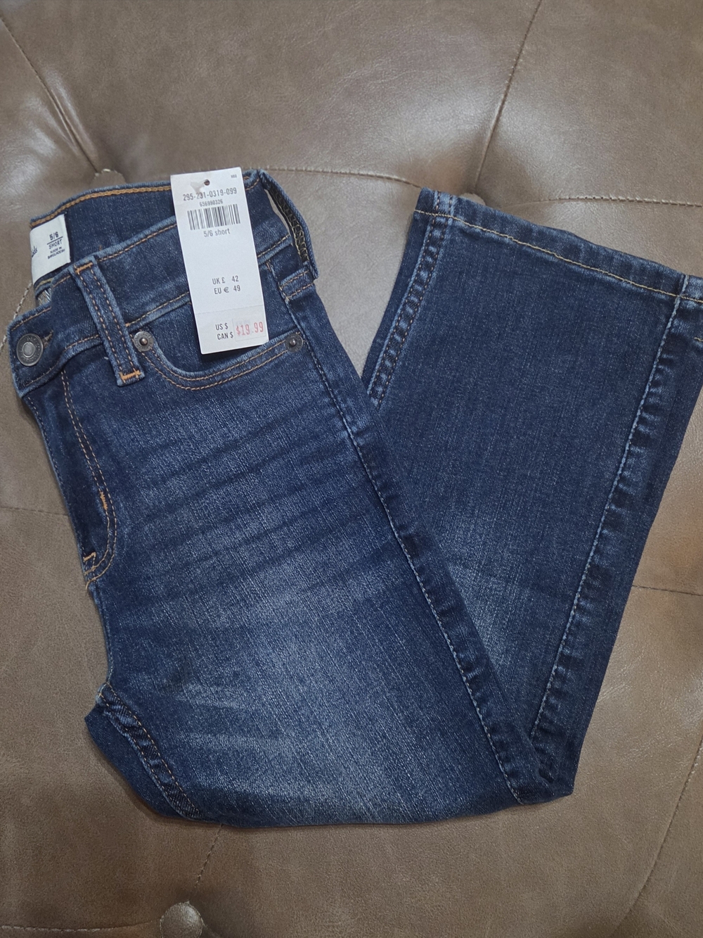 Abercombie & Fitch Kids Straight Jeans NWT